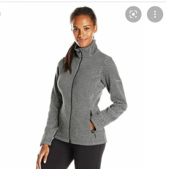 Columbia Women's Size Small Optic Got It III Herringbone UPF 50 Full Zip Jacket - Picture 1 of 10